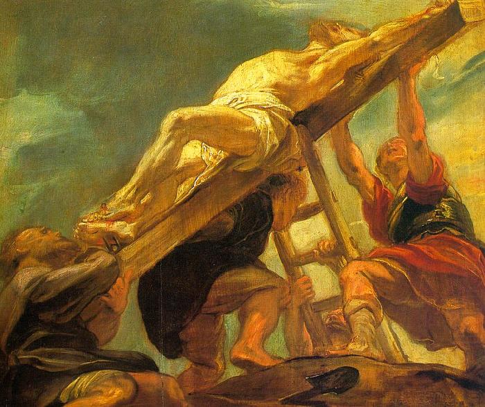 The Raising of the Cross, Peter Paul Rubens